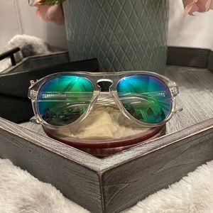 BLACK BY PRIVE REVAUX-BLAZE-CLEAR With gradient lenses